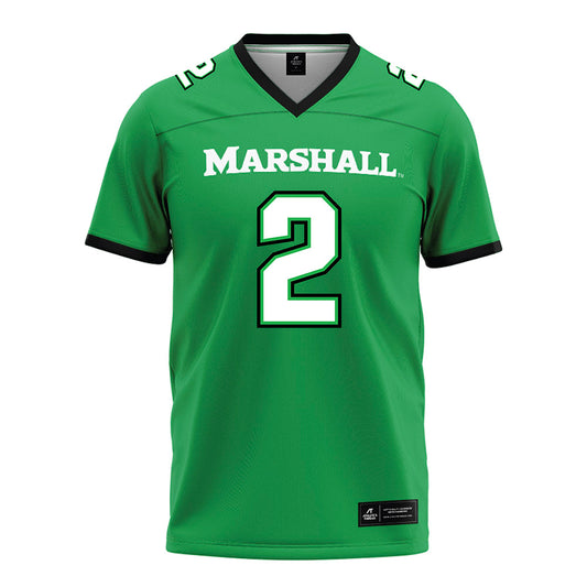 Marshall - NCAA Football : Jayden Harrison Green Jersey