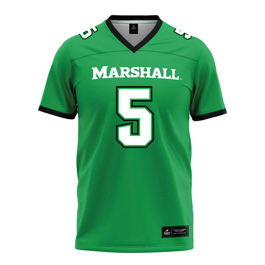 Marshall - NCAA Football : TyQaze Leggs Green Jersey