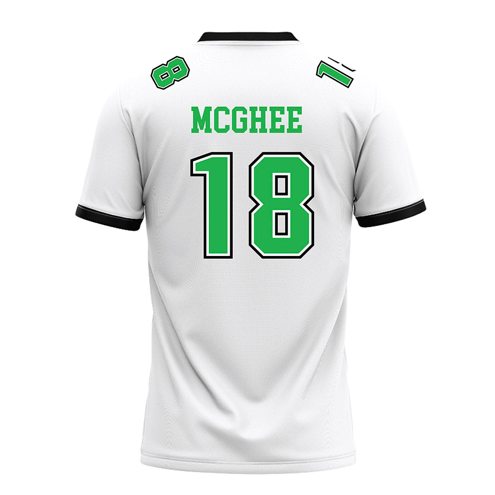 Marshall - NCAA Football : AG McGhee - White Jersey