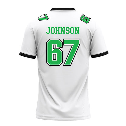 Marshall - NCAA Football : Caden Johnson White Jersey