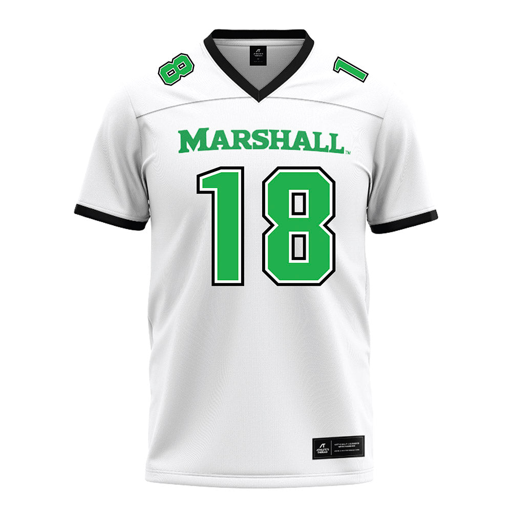 Marshall - NCAA Football : AG McGhee - White Jersey