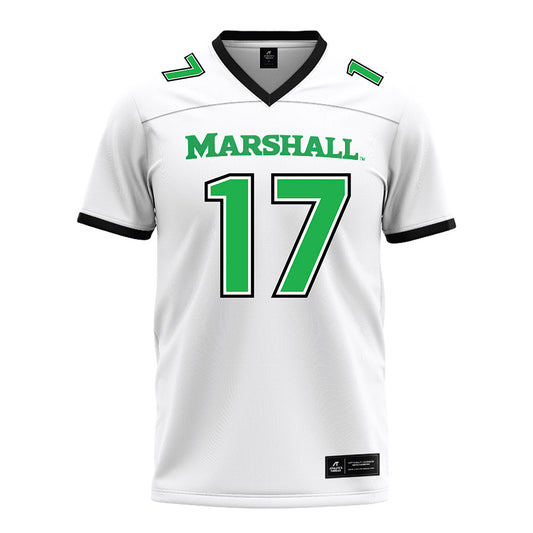 Marshall - NCAA Football : Leon Hart Jr White Jersey
