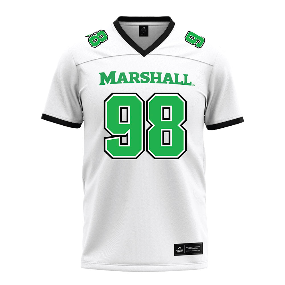 Marshall - NCAA Football : Sean Meisler - White Jersey