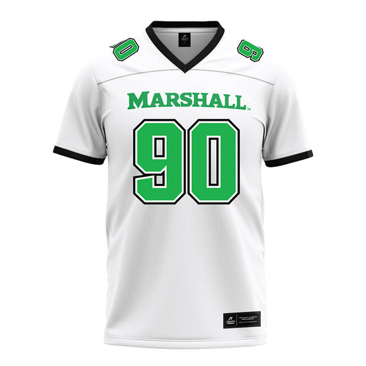 Marshall - NCAA Football : Rece Verhoff White Jersey