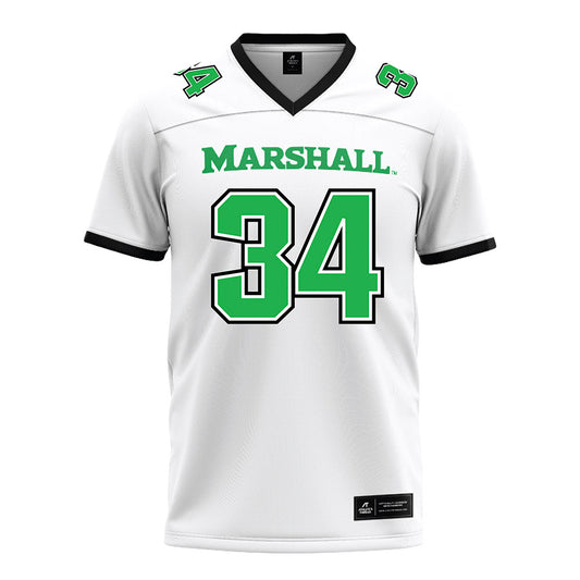 Marshall - NCAA Football : Andrew Morris White Jersey