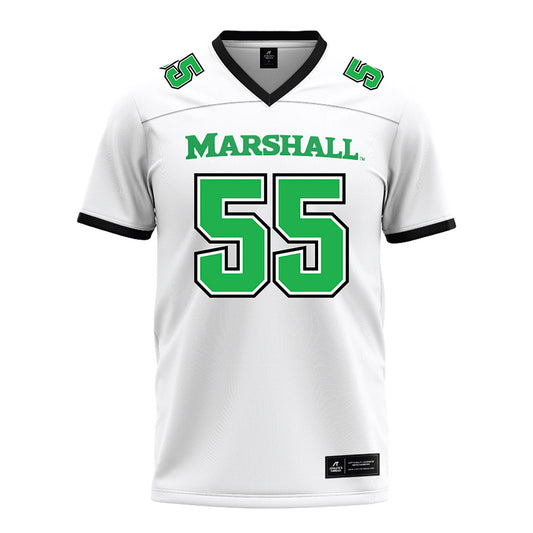 Marshall - NCAA Football : Owen Porter White Jersey