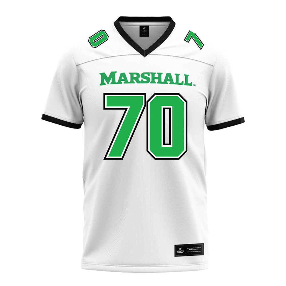 Marshall - NCAA Football : Jalen Slappy - White Jersey