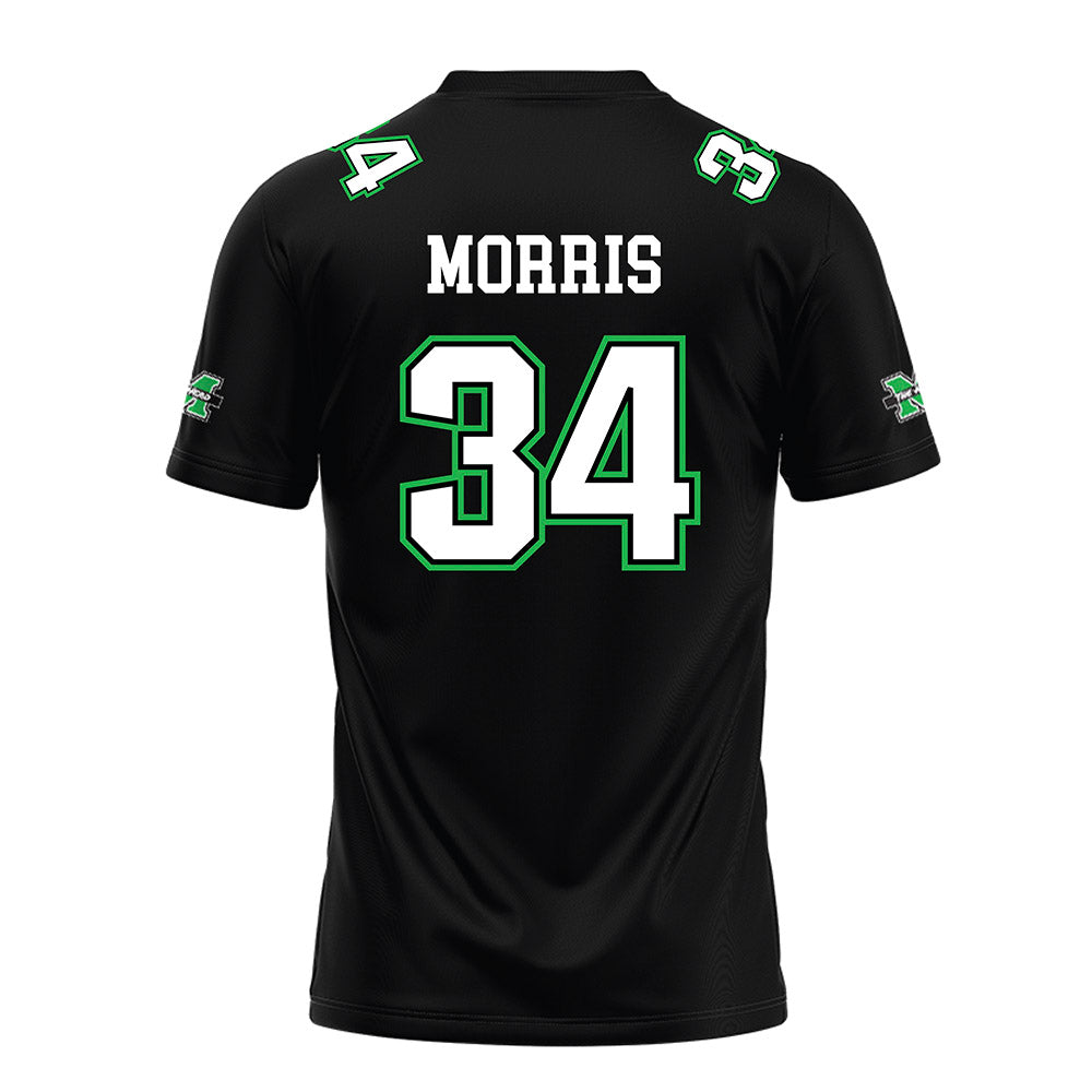 Marshall - NCAA Football : Andrew Morris Black Jersey
