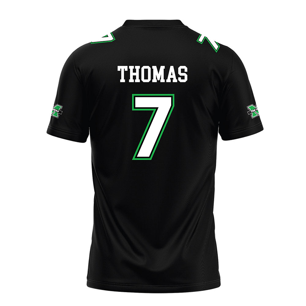 Marshall - NCAA Football : Chris Thomas - Black Jersey