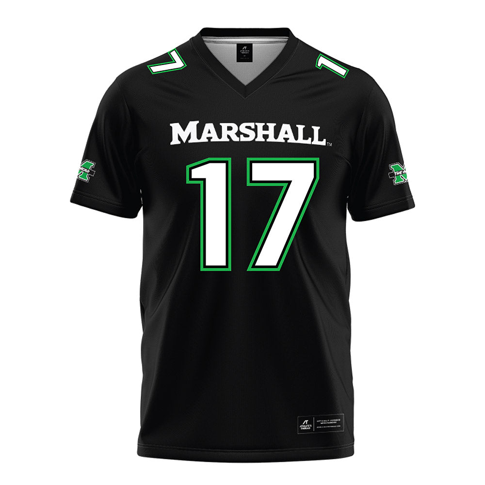 Marshall - NCAA Football : Jack Schierholz - Black Jersey