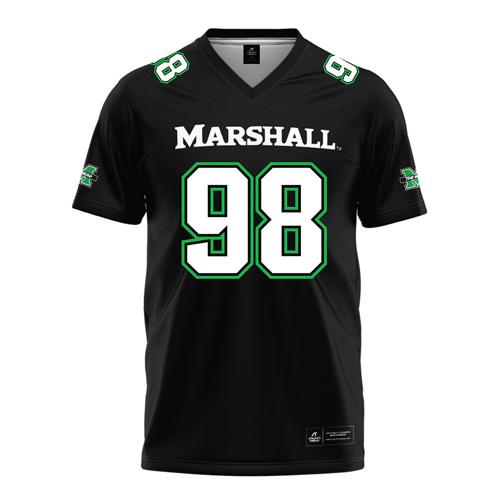 Marshall - NCAA Football : Sean Meisler - Black Jersey