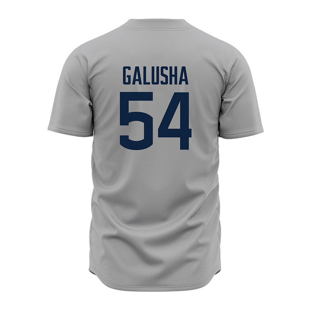 UConn - NCAA Baseball : Thomas Galusha - Baseball Jersey Gray