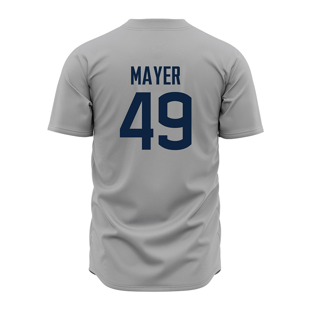 UConn - NCAA Baseball : Cameron Mayer - Baseball Jersey Gray