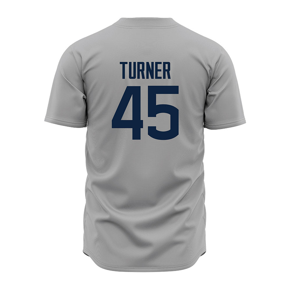 UConn - NCAA Baseball : Tommy Turner - Baseball Jersey Gray