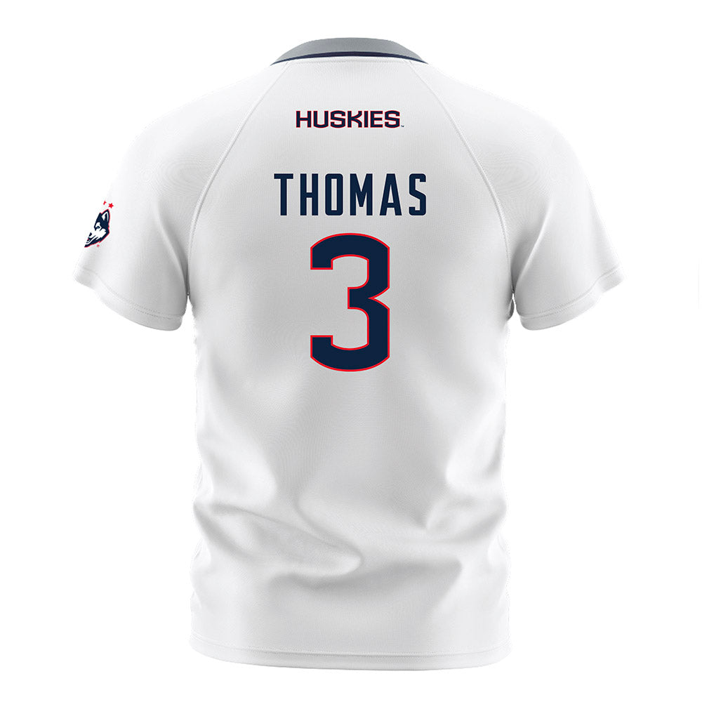 UConn - NCAA Men's Soccer : Mikah Thomas - Soccer Jersey