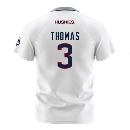 UConn - NCAA Men's Soccer : Mikah Thomas - Soccer Jersey