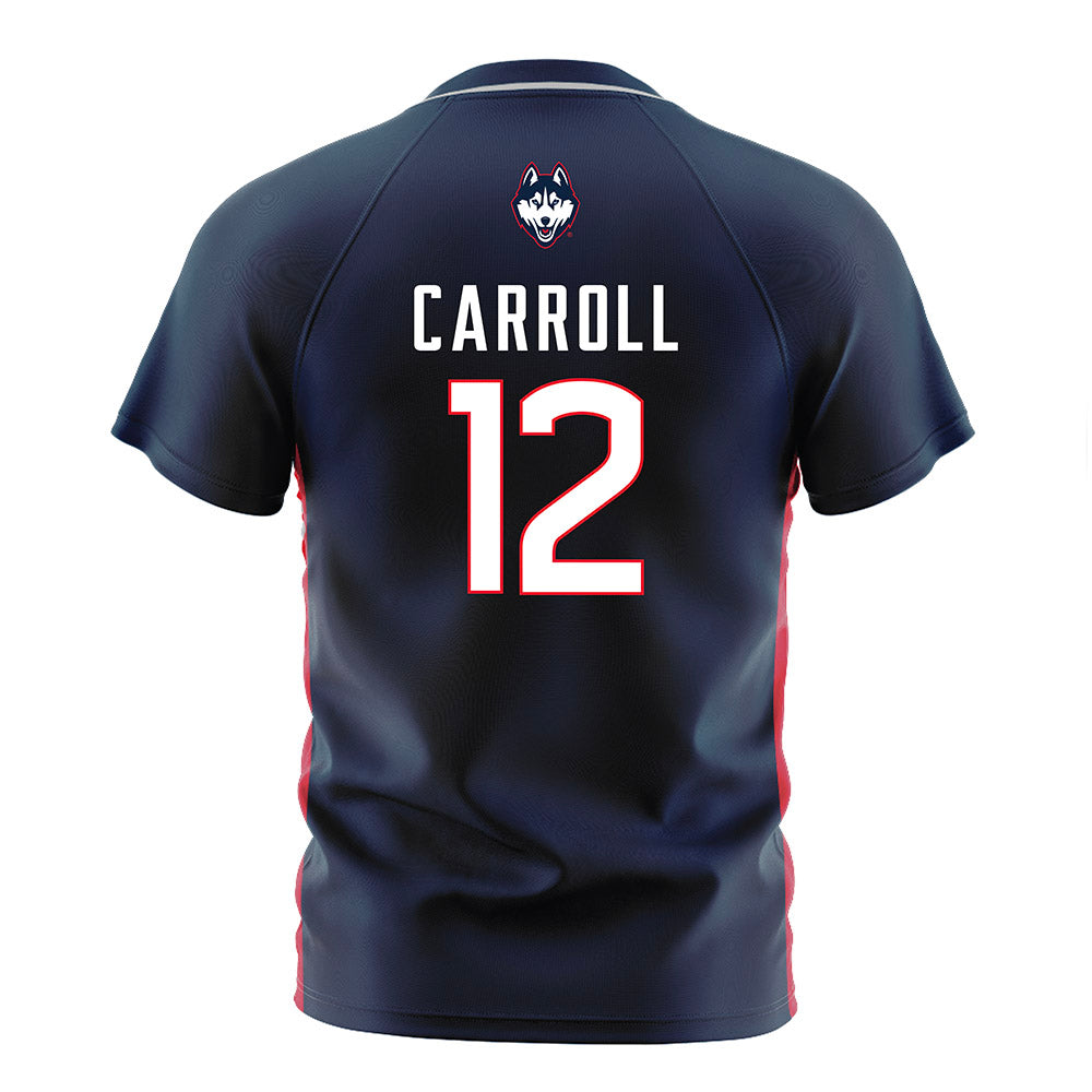 UConn - NCAA Women's Soccer : Maddie Carroll Navy Jersey