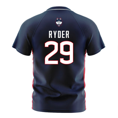 UConn - NCAA Women's Soccer : Joyce Ryder Navy Jersey