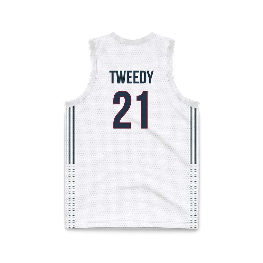 FDU - NCAA Men's Basketball : Cameron Tweedy White Jersey