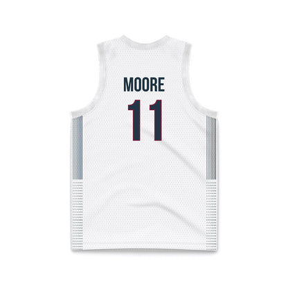 FDU - NCAA Men's Basketball : Sean Moore White Jersey