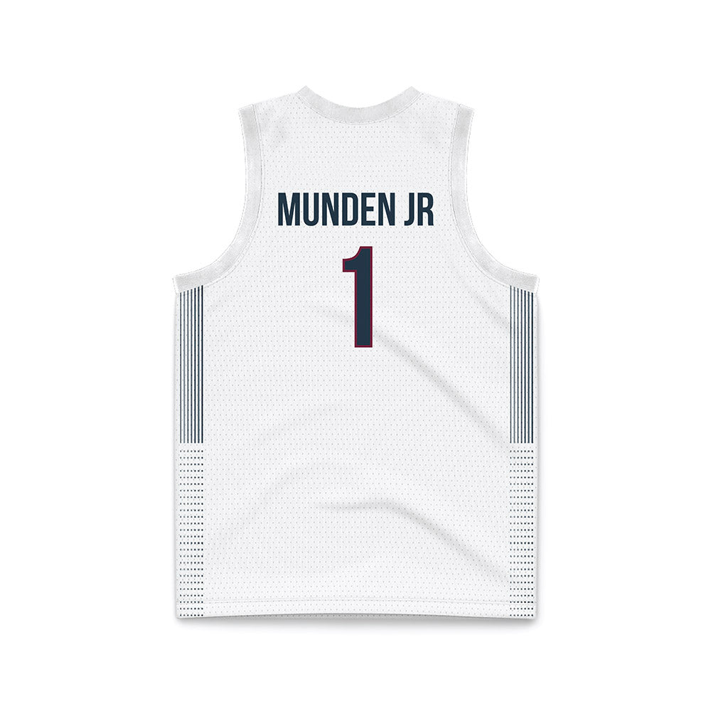 FDU - NCAA Men's Basketball : Joe Munden Jr White Jersey