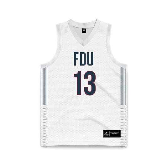 FDU - NCAA Men's Basketball : Jo'el Emanuel - Basketball Jersey