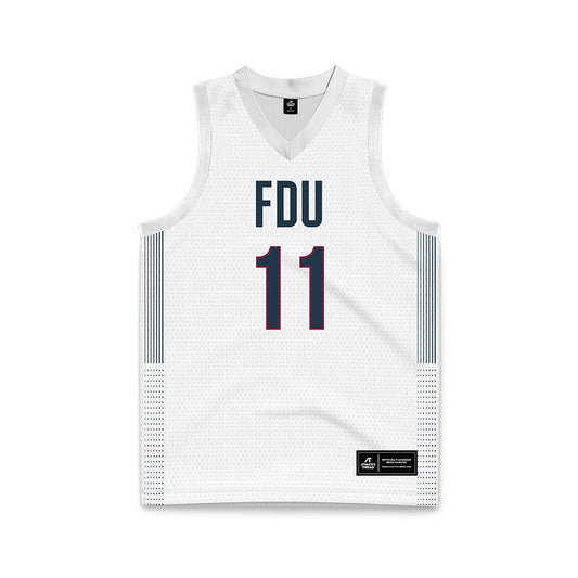 FDU - NCAA Men's Basketball : Sean Moore - Basketball Jersey