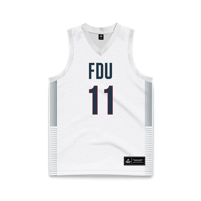 FDU - NCAA Men's Basketball : Sean Moore - Basketball Jersey