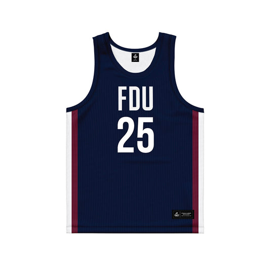 FDU - NCAA Men's Basketball : Daniel Rodriguez - Basketball Jersey