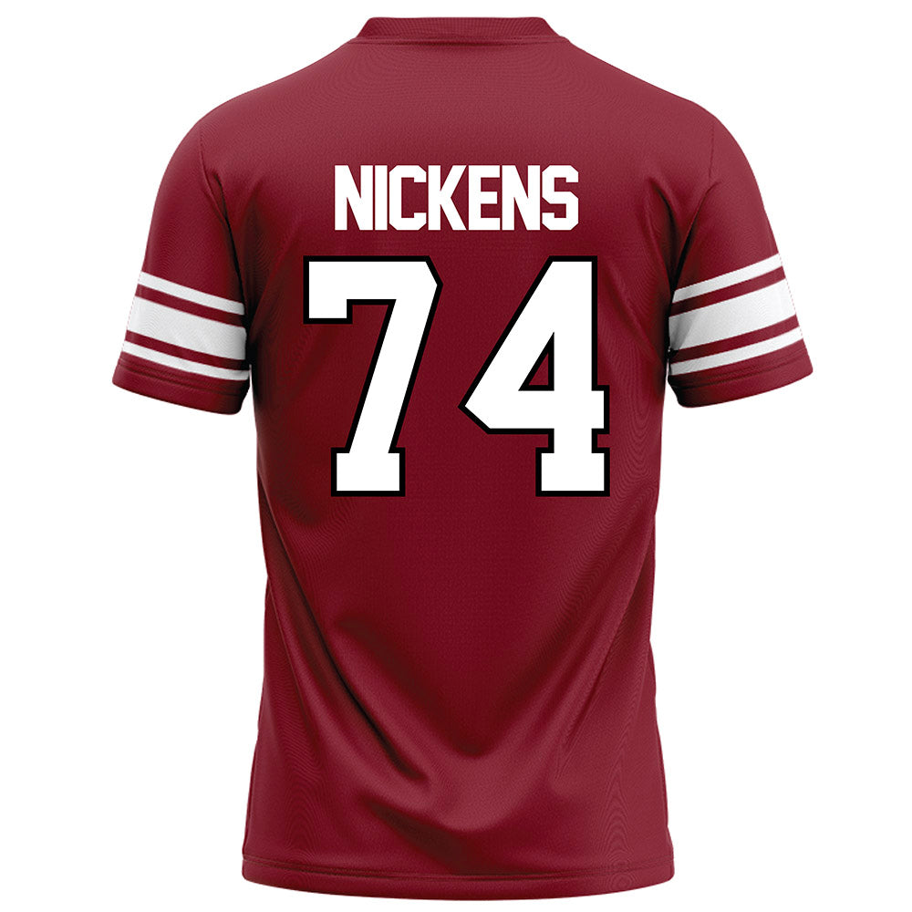 NCCU - NCAA Football : Andrew Nickens - Red Jersey