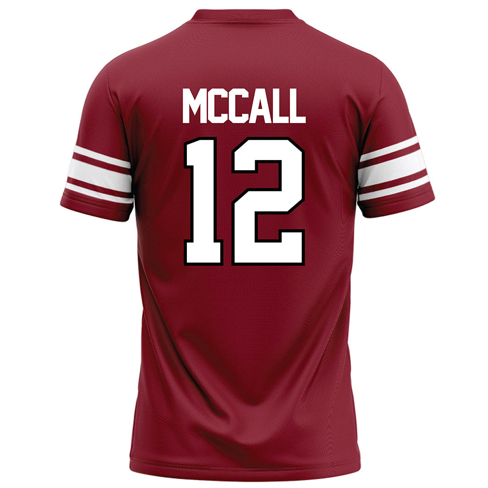 NCCU - NCAA Football : Quentin McCall - Red Jersey