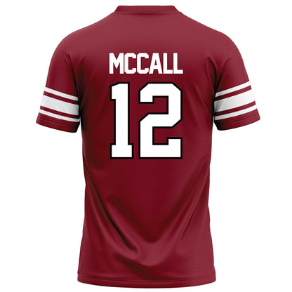 NCCU - NCAA Football : Quentin McCall - Red Jersey