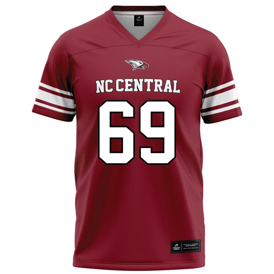 NCCU - NCAA Football : Jordan McGill Red Jersey