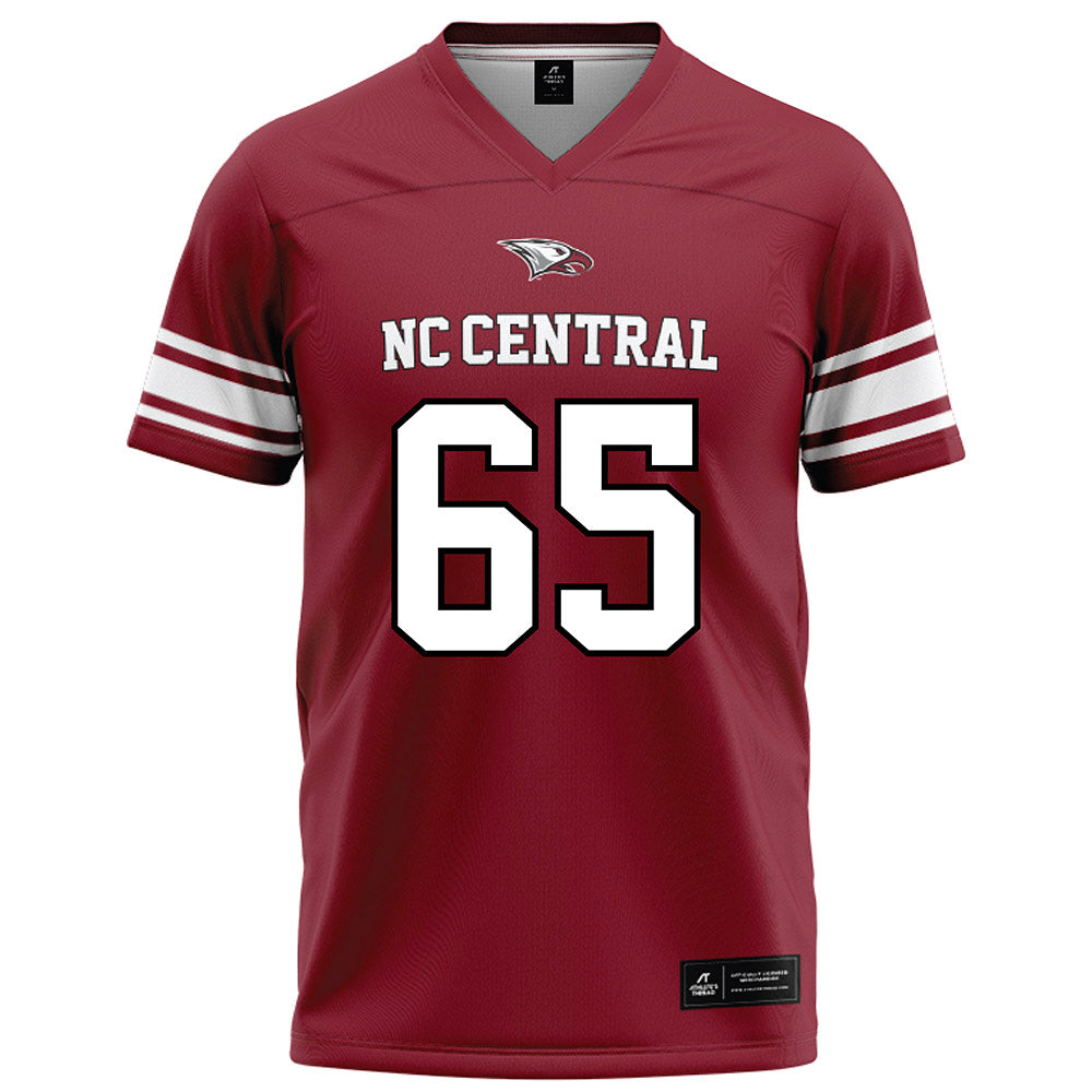 NCCU - NCAA Football : Stevie Humphrey Red Jersey