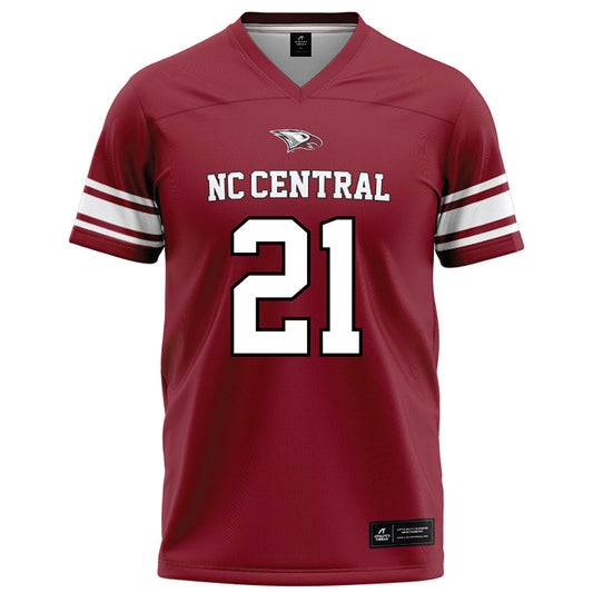 NCCU - NCAA Football : Joshua Pullen Red Jersey