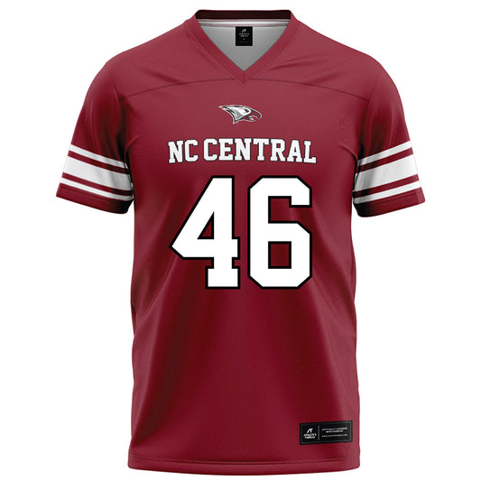 NCCU - NCAA Football : Malcolm Reed Red Jersey