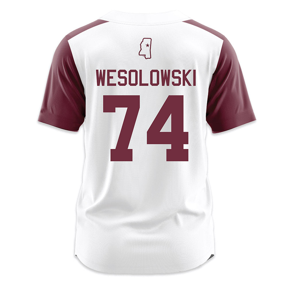 Mississippi State - NCAA Softball : Ella Wesolowski - Replica Jersey