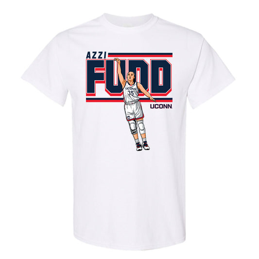 UCONN - NCAA Women's Basketball : Azzi Fudd Swish Short Sleeve T-Shirt