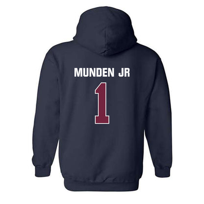 FDU - NCAA Men's Basketball : Joe Munden Jr Hooded Sweatshirt