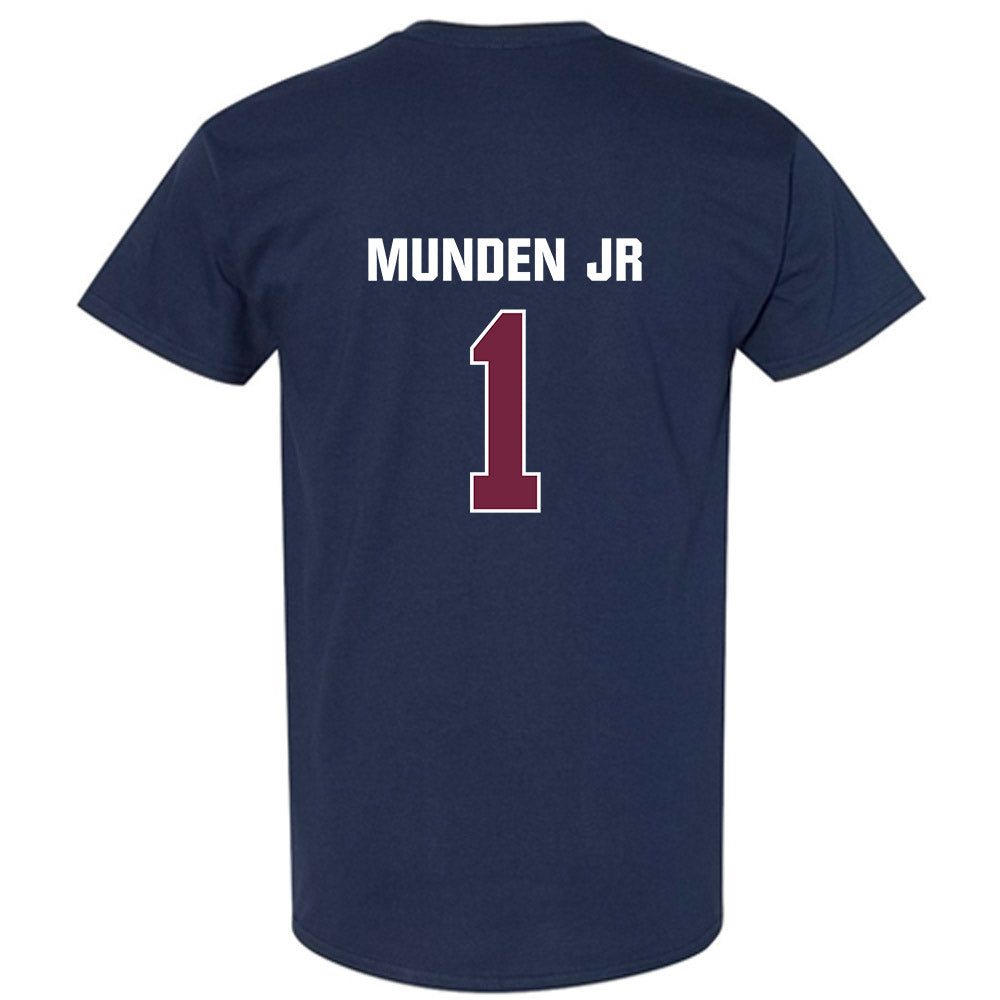 FDU - NCAA Men's Basketball : Joe Munden Jr Short Sleeve T-Shirt