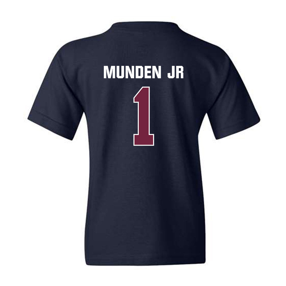 FDU - NCAA Men's Basketball : Joe Munden Jr Youth T-Shirt