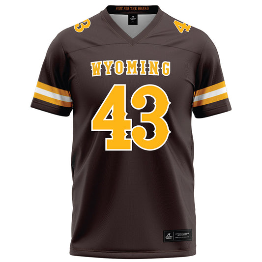 Wyoming - NCAA Football : Shae Suiaunoa - Brown Jersey