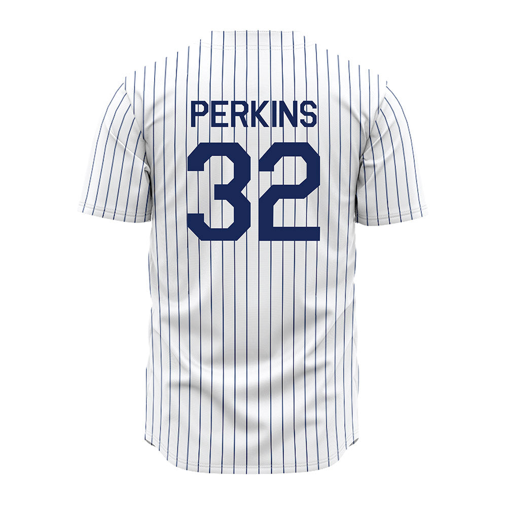 Rice - NCAA Baseball : Mark Perkins - White Baseball Jersey