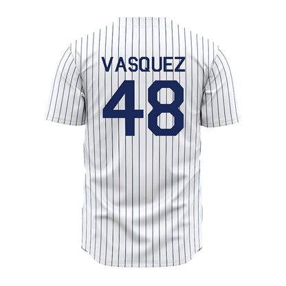 Rice - NCAA Baseball : Jose Vasquez - White Baseball Jersey