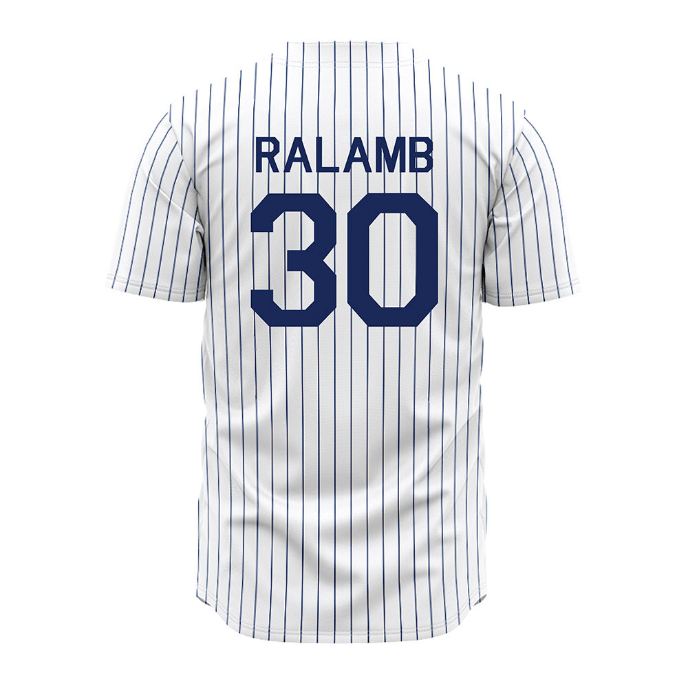 Rice - NCAA Baseball : Karl Ralamb - White Baseball Jersey