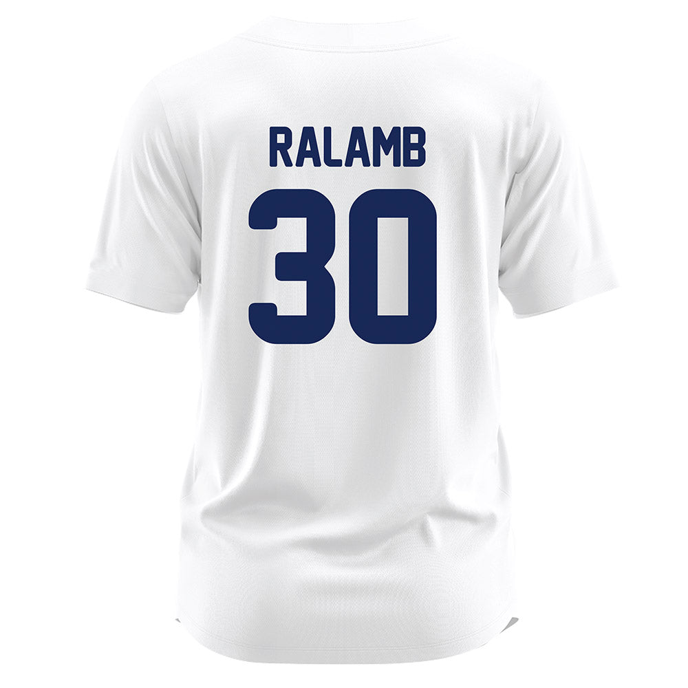 Rice - NCAA Baseball : Karl Ralamb - White Football Jersey