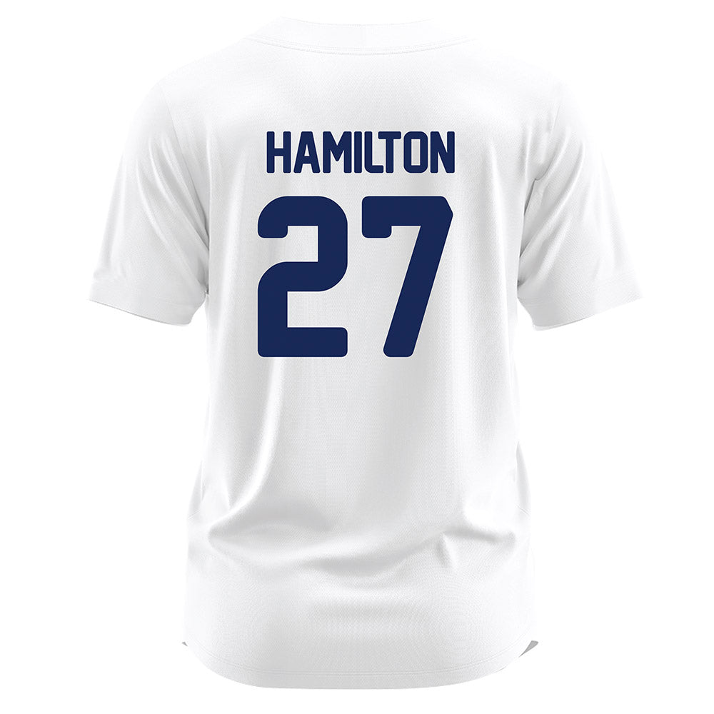Rice - NCAA Baseball : Tyler Hamilton - White Baseball Jersey