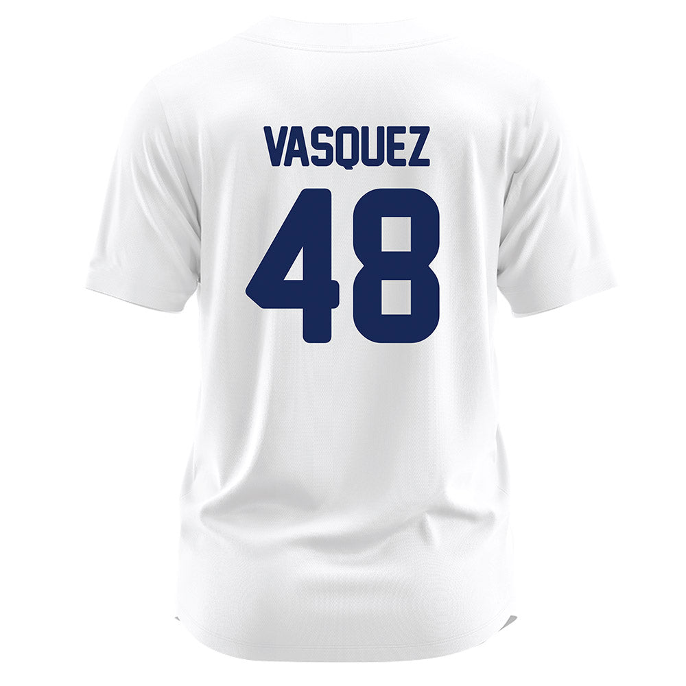 Rice - NCAA Baseball : Jose Vasquez - White Football Jersey