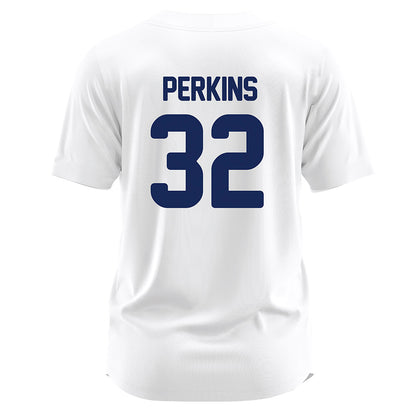 Rice - NCAA Baseball : Mark Perkins - White Football Jersey
