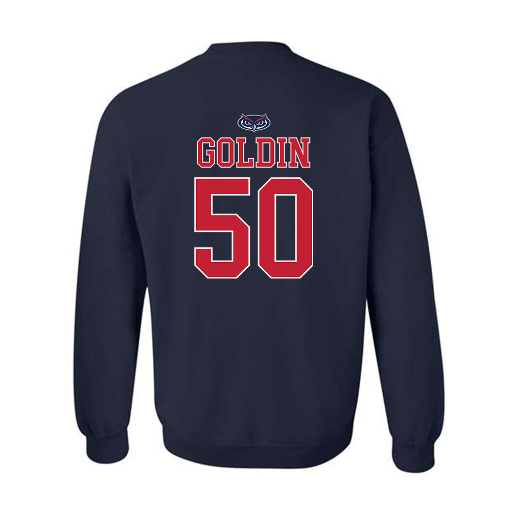 FAU - NCAA Men's Basketball : Vladislav Goldin - Crewneck Sweatshirt Replica Shersey